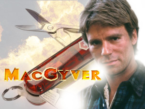 Macgyver can't fix this one, but you sure can help yourself!